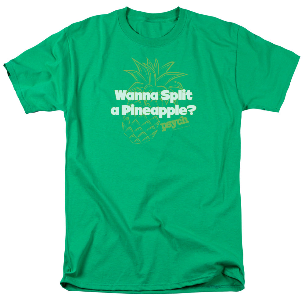 PSYCH/PINEAPPLE SPLIT - S/S ADULT 18/1 - KELLY GREEN