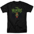 THE MUNSTERS/50 YEAR LOGO - S/S ADULT 18/1 - BLACK
