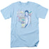SAVED BY THE BELL/HEY MAMA - S/S ADULT 18/1 - LIGHT BLUE