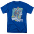 SAVED BY THE BELL/TIME OUT - S/S ADULT 18/1 - ROYAL BLUE