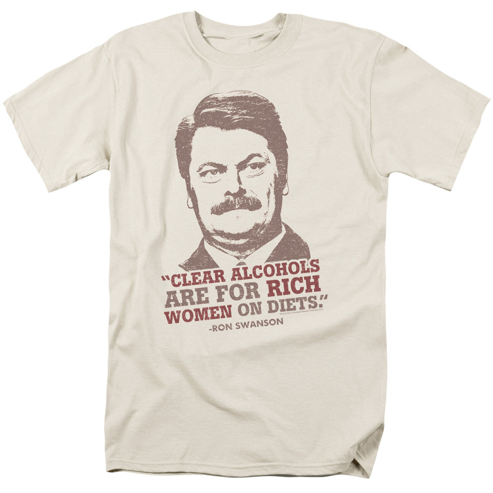 PARKS AND REC/RICH WOMEN - S/S ADULT 18/1 - CREAM