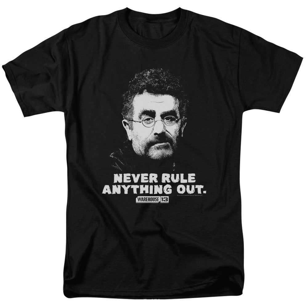 WAREHOUSE 13/ARTIE - S/S ADULT 18/1 - BLACK