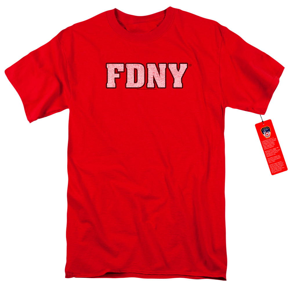 NEW YORK CITY/FDNY - S/S ADULT 18/1 - RED