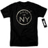NEW YORK CITY/NY MADE - S/S ADULT 18/1 - BLACK