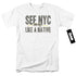 NEW YORK CITY/NYC LIKE A NATIVE - S/S ADULT 18/1 - WHITE