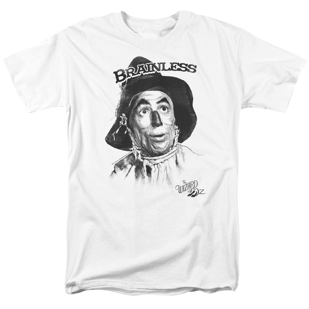 WIZARD OF OZ/BRAINLESS - S/S ADULT 18/1 - WHITE