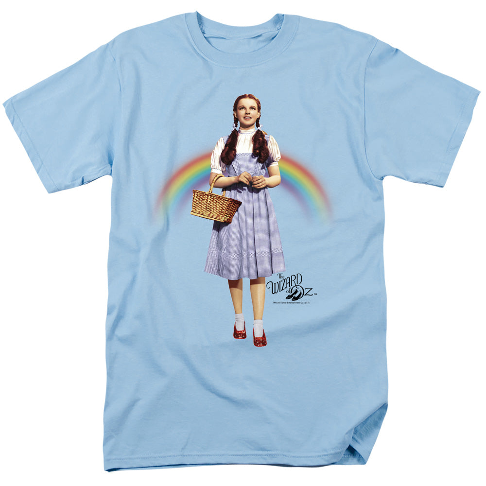 WIZARD OF OZ/OVER THE RAINBOW - S/S ADULT 18/1 - LIGHT BLUE