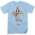 WIZARD OF OZ/OVER THE RAINBOW - S/S ADULT 18/1 - LIGHT BLUE