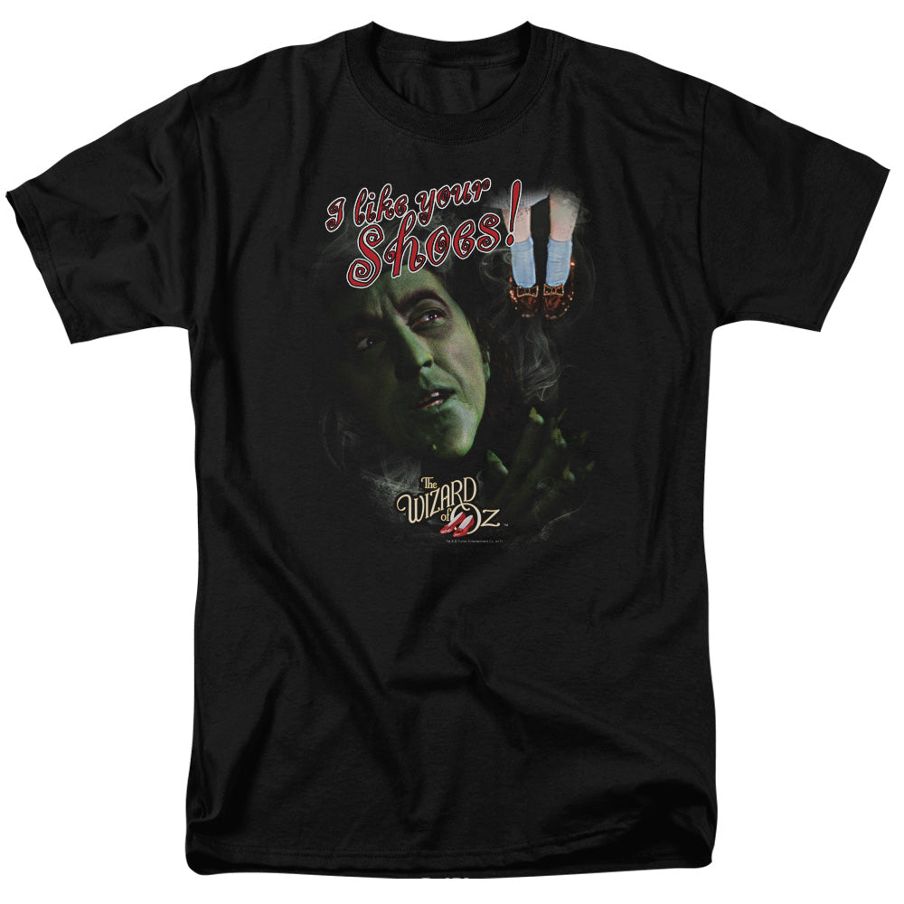 WIZARD OF OZ/I LIKE YOUR SHOES - S/S ADULT 18/1 - BLACK