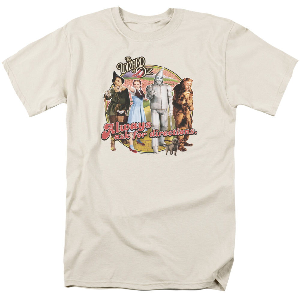 WIZARD OF OZ/DIRECTIONS - S/S ADULT 18/1 - CREAM