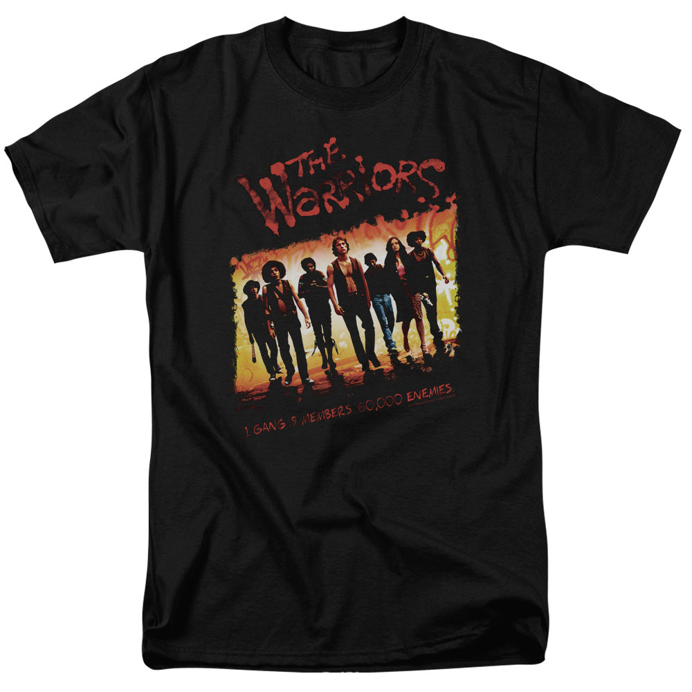 WARRIORS/ONE GANG - S/S ADULT 18/1 - BLACK