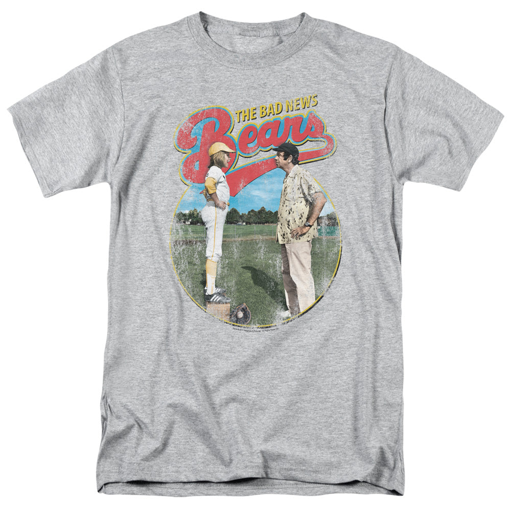 BAD NEWS BEARS/VINTAGE - S/S ADULT 18/1 - ATHLETIC HEATHER