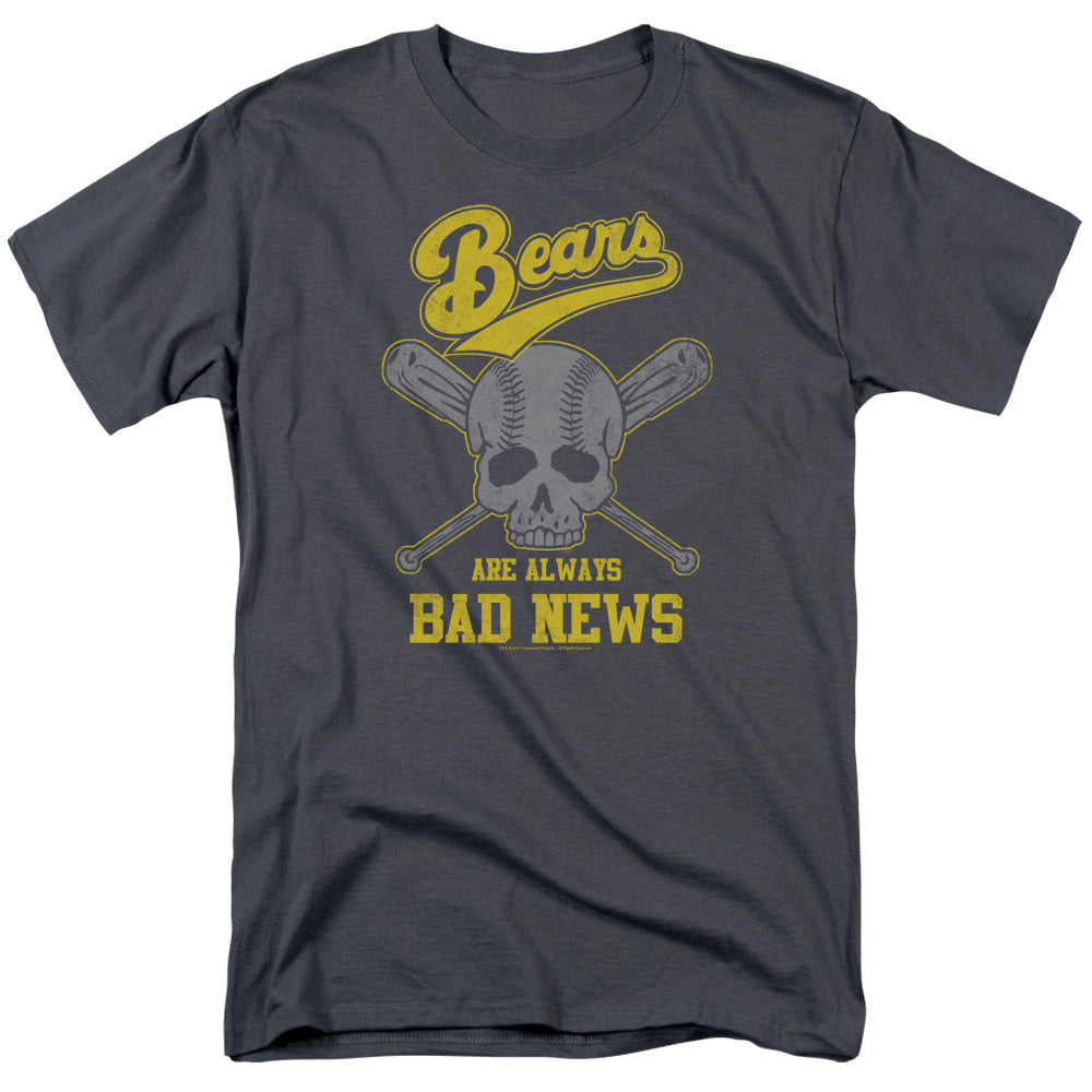 BAD NEWS BEARS/ALWAYS BAD NEWS - S/S ADULT 18/1 - CHARCOAL