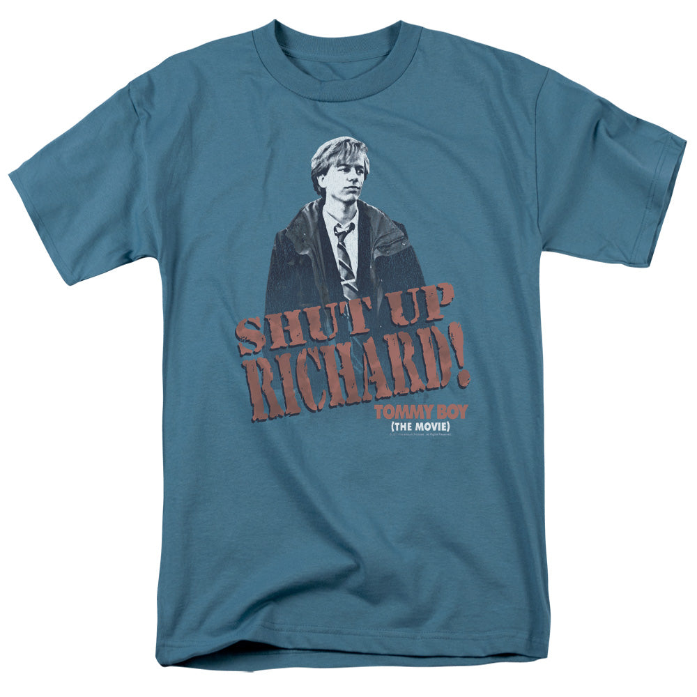 TOMMY BOY/SHUT UP RICHARD - S/S ADULT 18/1 - SLATE