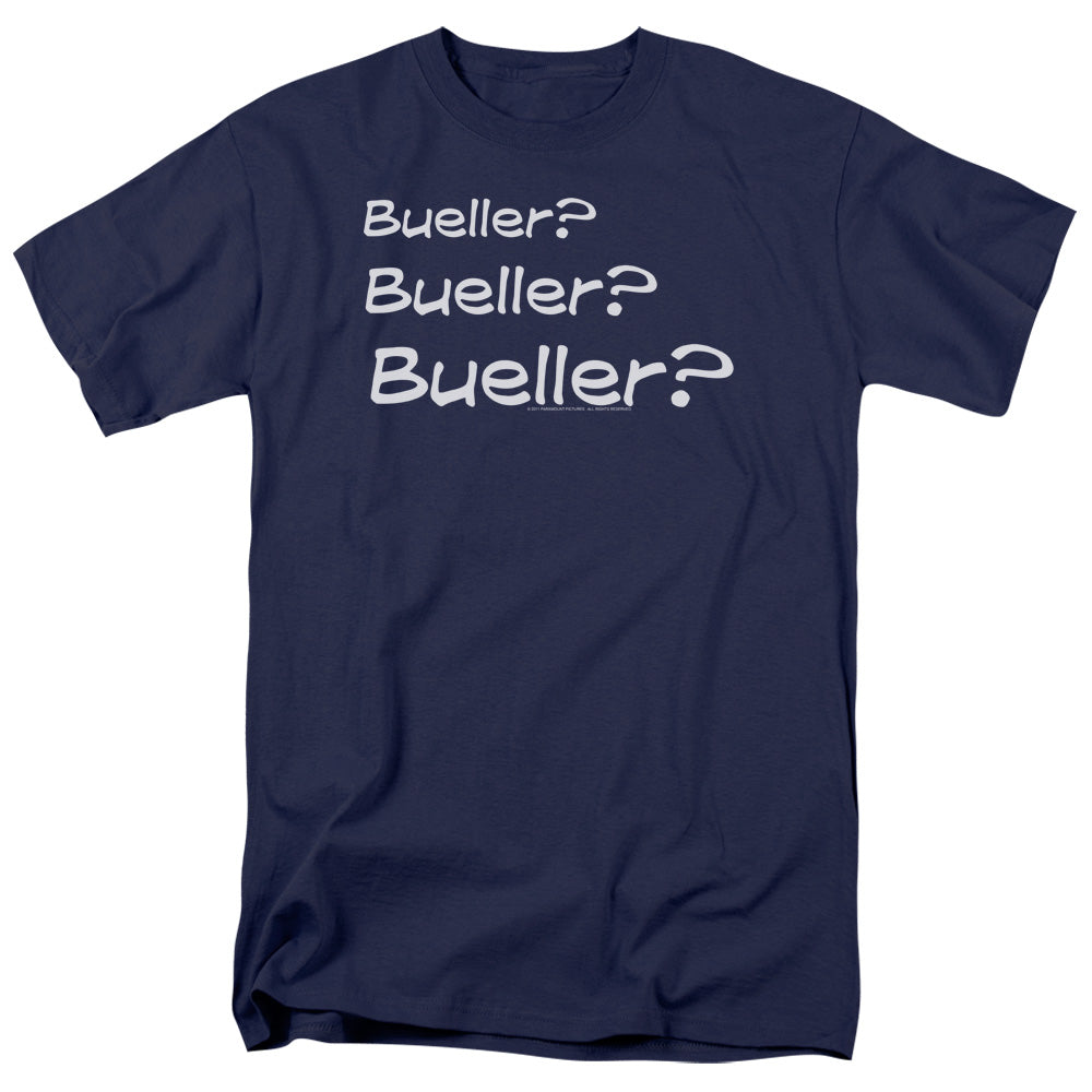 FERRIS BUELLER/BUELLER - S/S ADULT 18/1 - NAVY