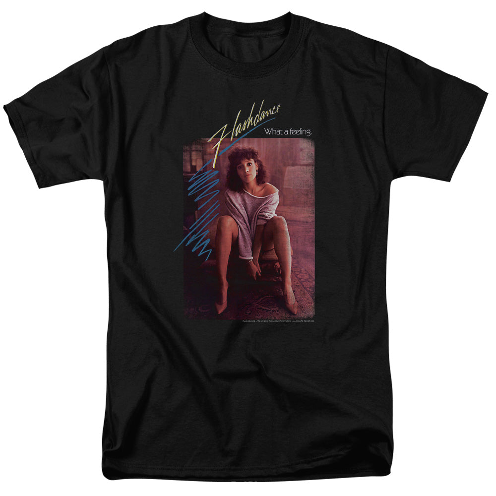 FLASHDANCE/TITLE - S/S ADULT 18/1 - BLACK