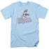 MAJOR LEAGUE/DISTRESSED LOGO - S/S ADULT 18/1 - LIGHT BLUE