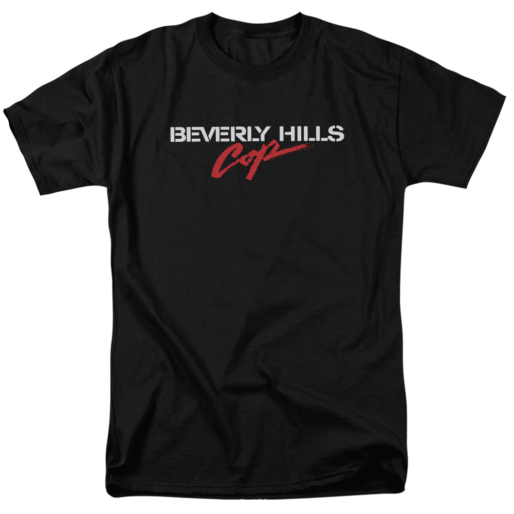 BEVERLY HILLS COP/LOGO - S/S ADULT 18/1 - BLACK