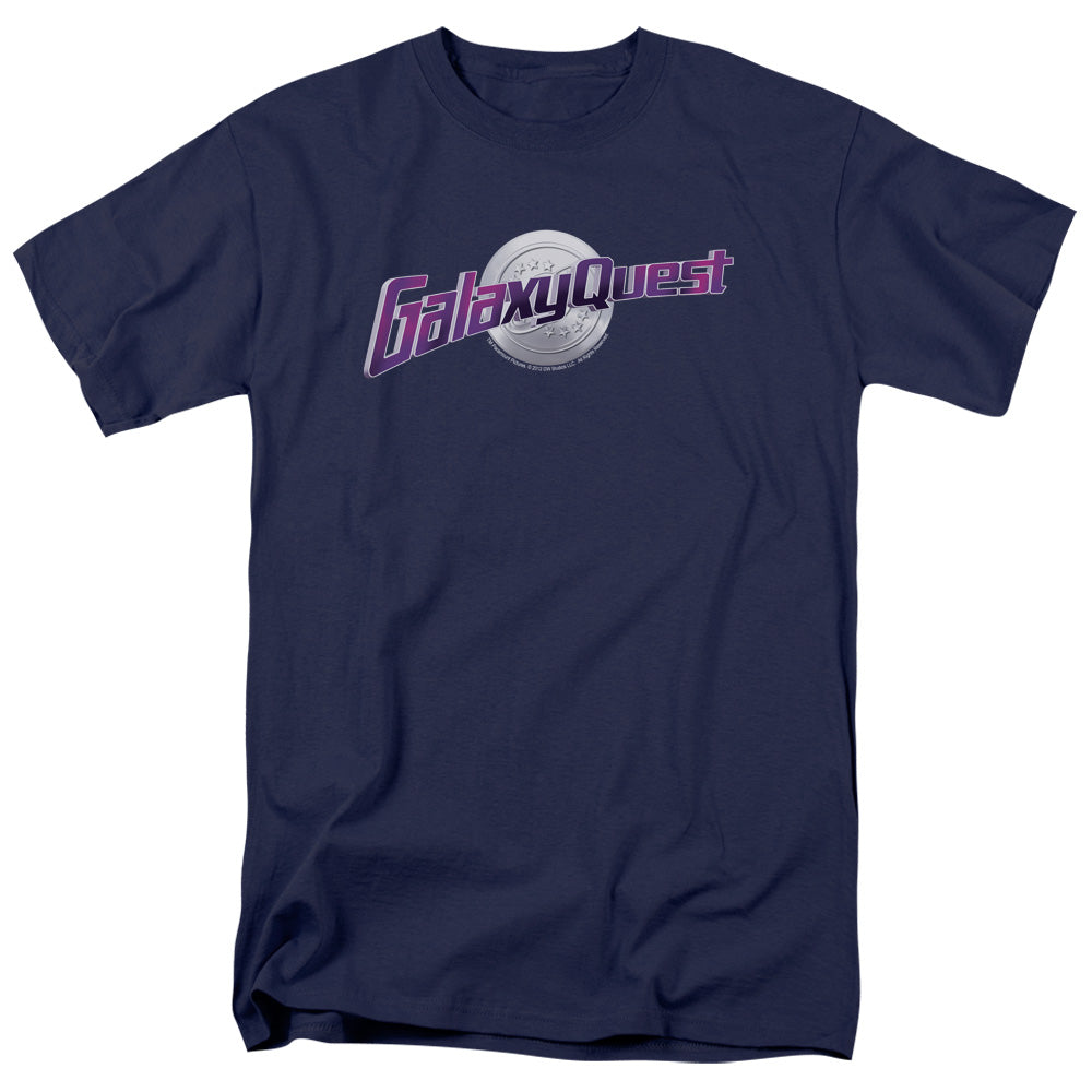GALAXY QUEST/LOGO - S/S ADULT 18/1 - NAVY
