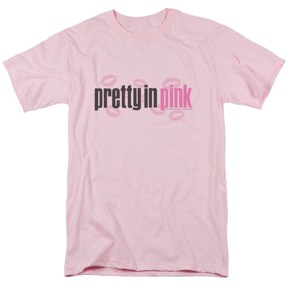PRETTY IN PINK/LOGO - S/S ADULT 18/1 - PINK