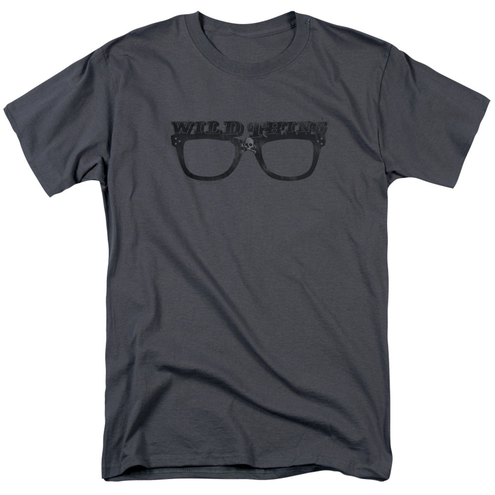MAJOR LEAGUE/WILD THING - S/S ADULT 18/1 - CHARCOAL