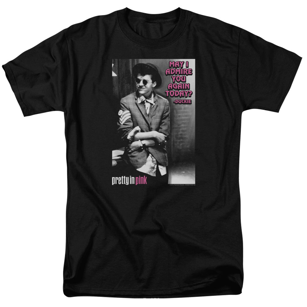 PRETTY IN PINK/ADMIRE - S/S ADULT 18/1 - BLACK