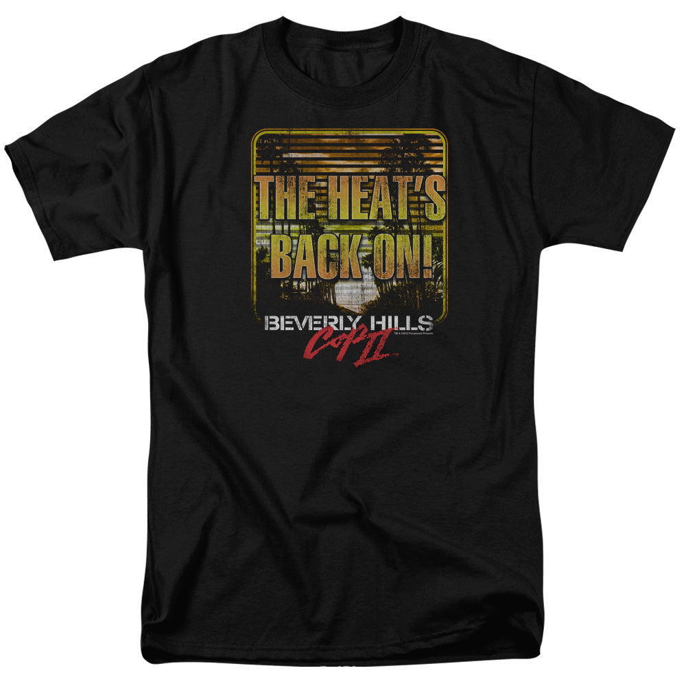 BEVERLY HILLS COP/THE HEATS BACK ON - S/S ADULT 18/1 - BLACK