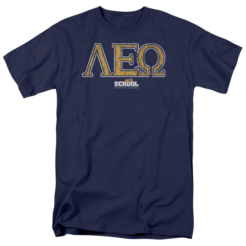 OLD SCHOOL/LEO - S/S ADULT 18/1 - NAVY