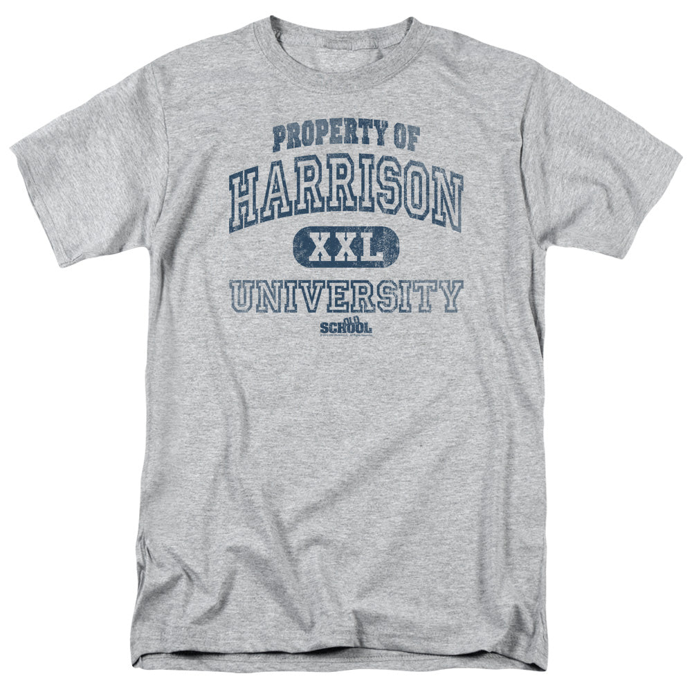 OLD SCHOOL/PROPERTY OF HARRISON - S/S ADULT 18/1 - ATHLETIC HEATHER