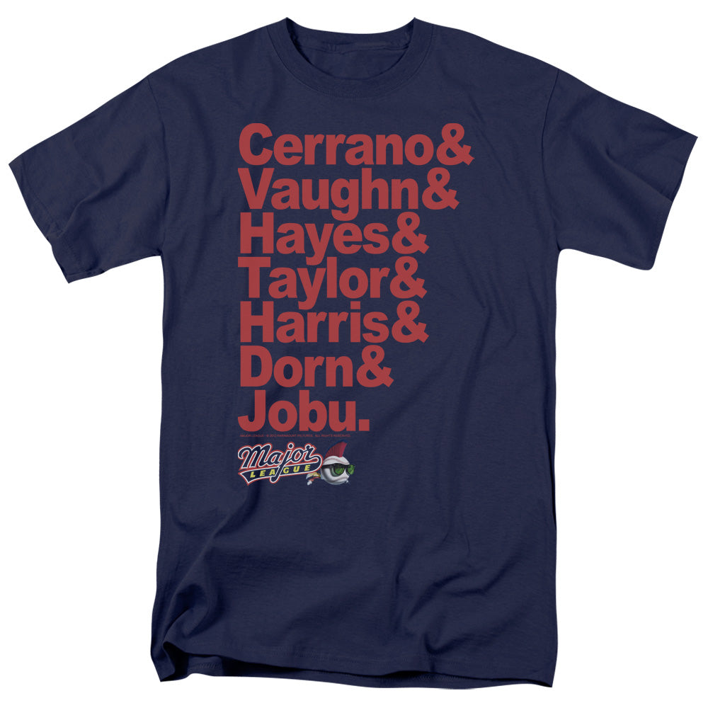 MAJOR LEAGUE/TEAM ROSTER - S/S ADULT 18/1 - NAVY