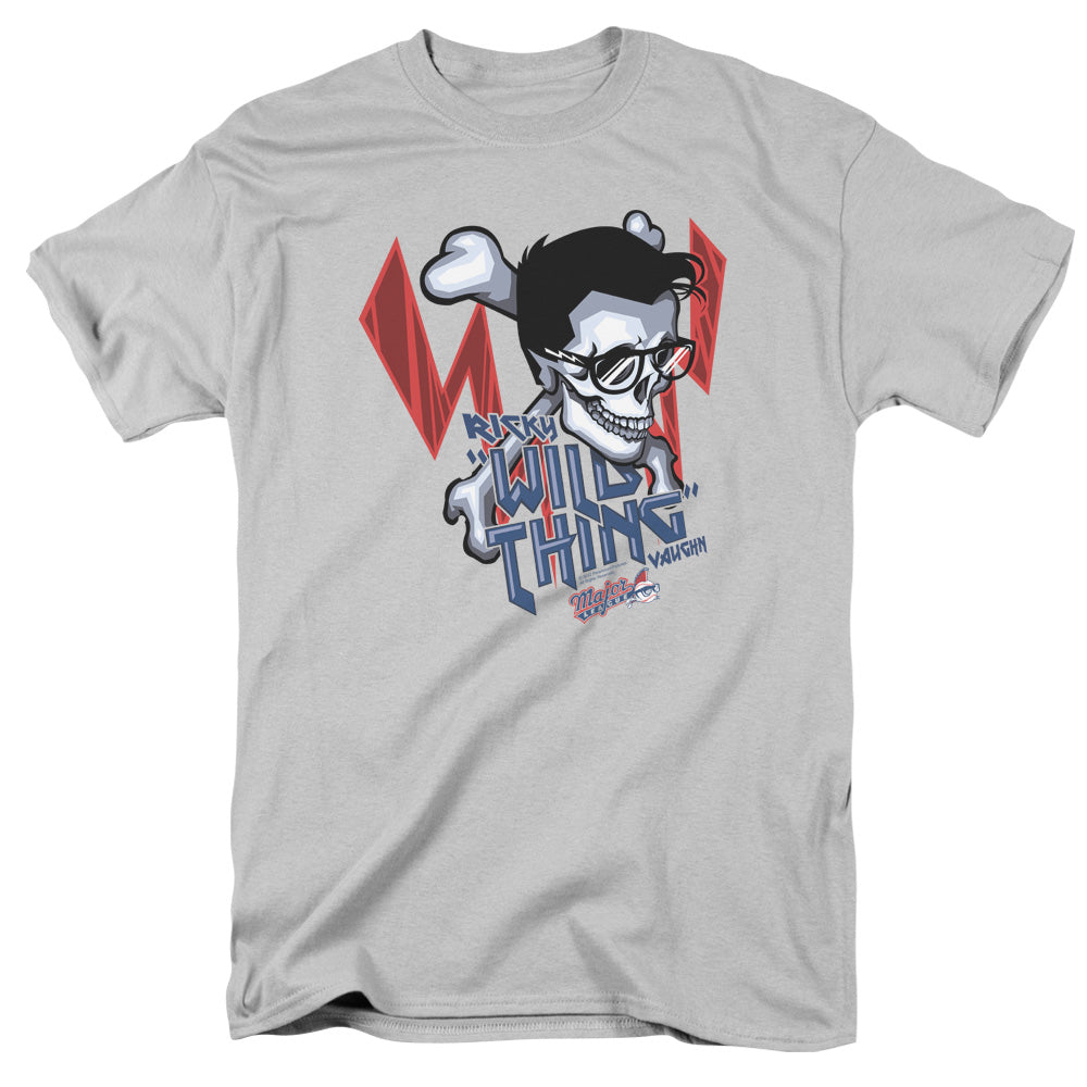 MAJOR LEAGUE/WILD SKULL - S/S ADULT 18/1 - SILVER