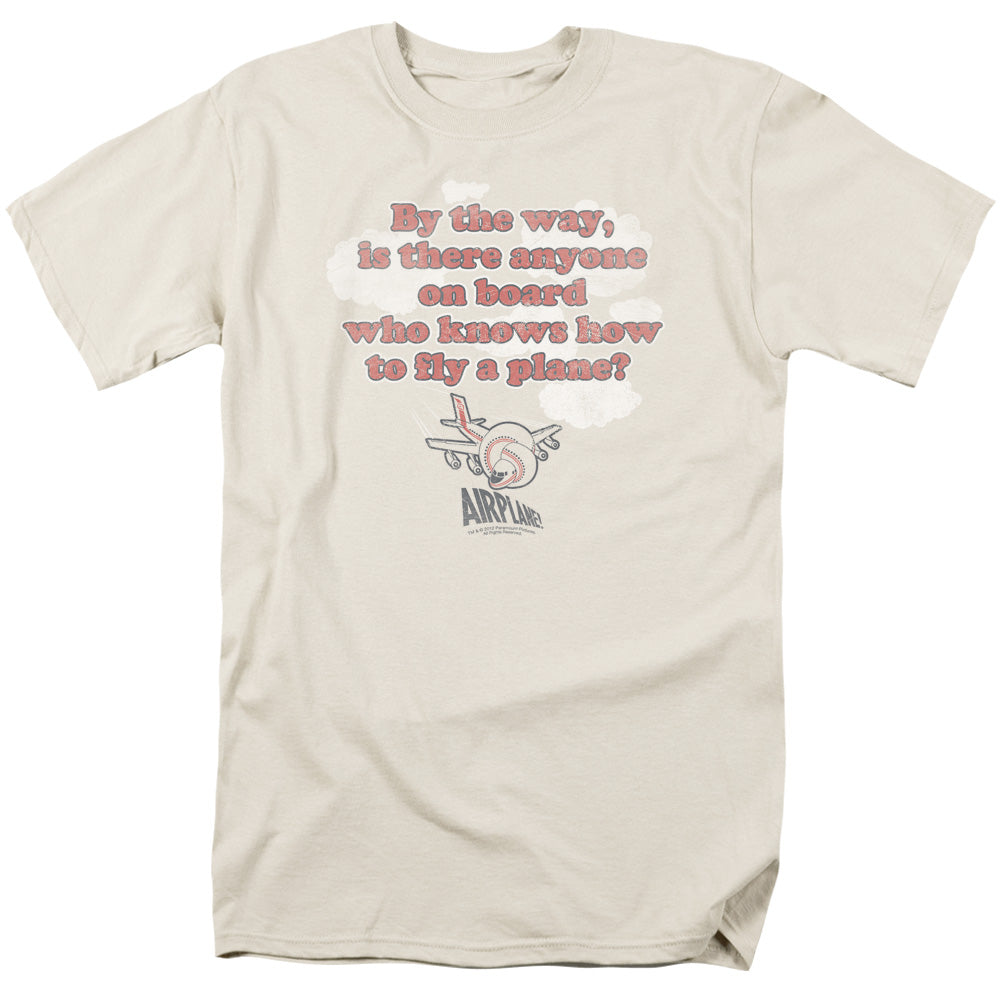 AIRPLANE/FLY - S/S ADULT 18/1 - CREAM