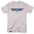 TOP GUN/8 BIT LOGO - S/S ADULT 18/1 - SILVER