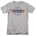 TOP GUN/STAR LOGO - S/S ADULT 18/1 - ATHLETIC HEATHER
