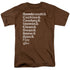 WARRIORS/ROSTER - S/S ADULT 18/1 - COFFEE