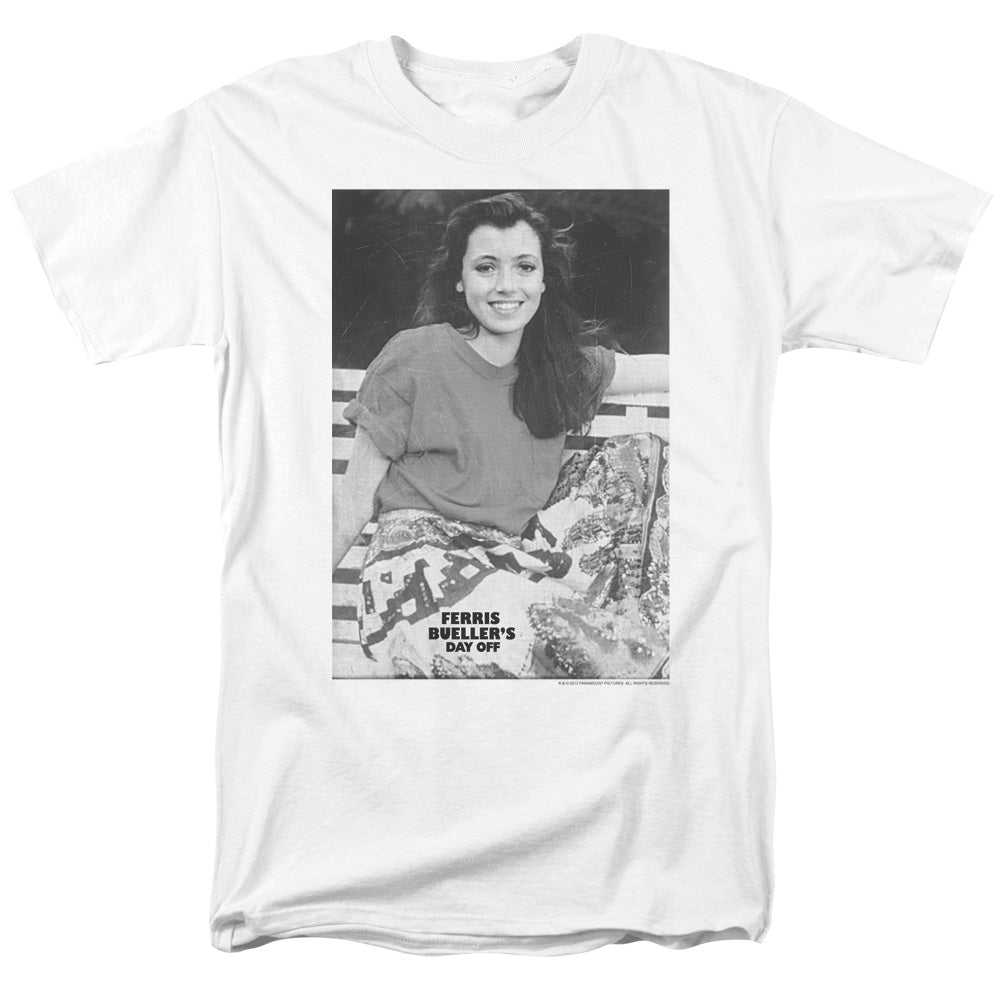 FERRIS BUELLER/SLOANE - S/S ADULT 18/1 - WHITE