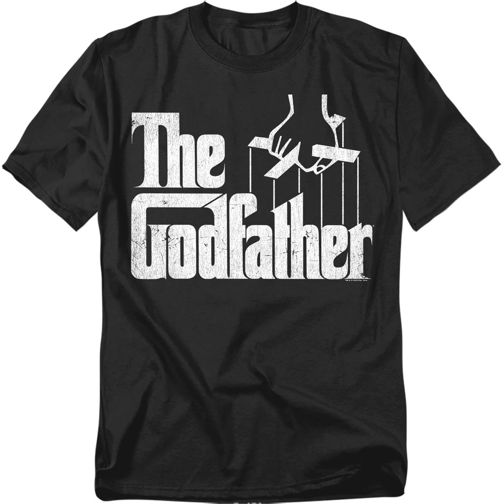THE GODFATHER/LOGO - S/S ADULT 18/1 - BLACK