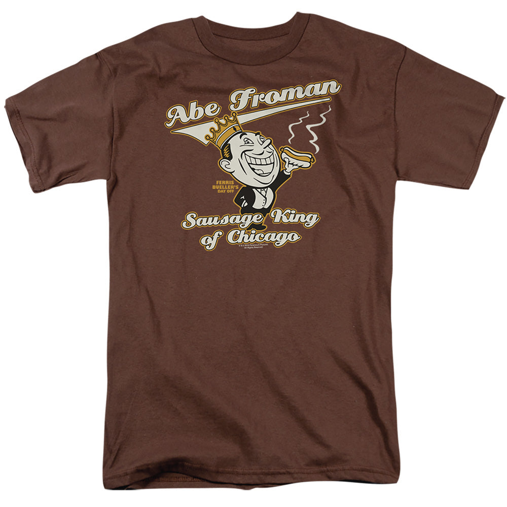 FERRIS BUELLER/ABE FROMAN - S/S ADULT 18/1 - COFFEE