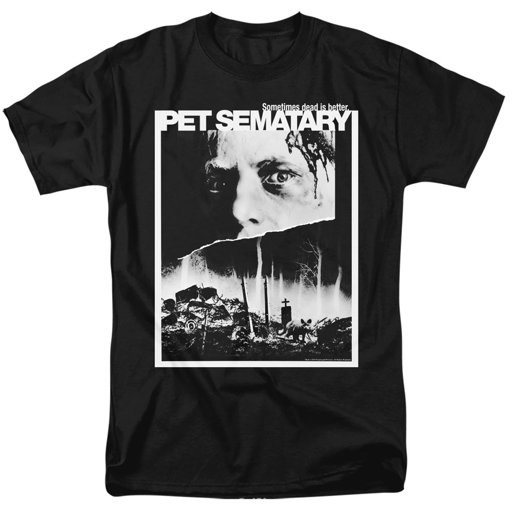 PET SEMATARY/POSTER ART - S/S ADULT 18/1 - BLACK