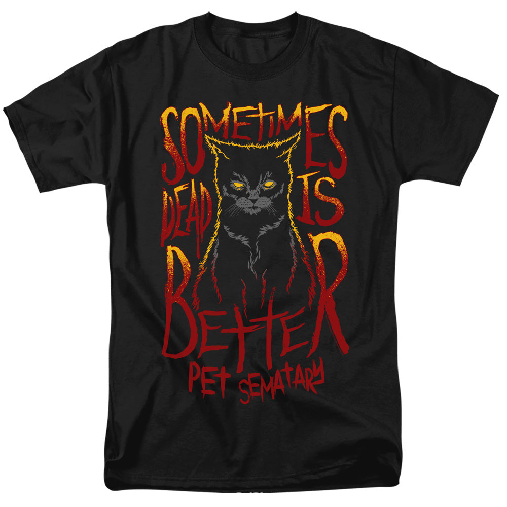 PET SEMATARY/DEAD IS BETTER - S/S ADULT 18/1 - BLACK