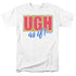 CLUELESS/UGH AS IF - S/S ADULT 18/1 - WHITE