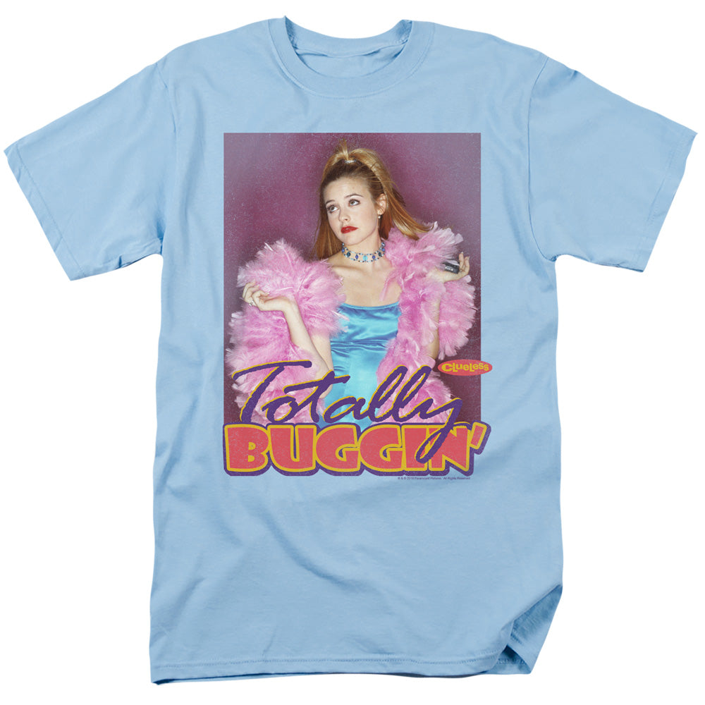 CLUELESS/TOTALLY BUGGIN - S/S ADULT 18/1 - LIGHT BLUE
