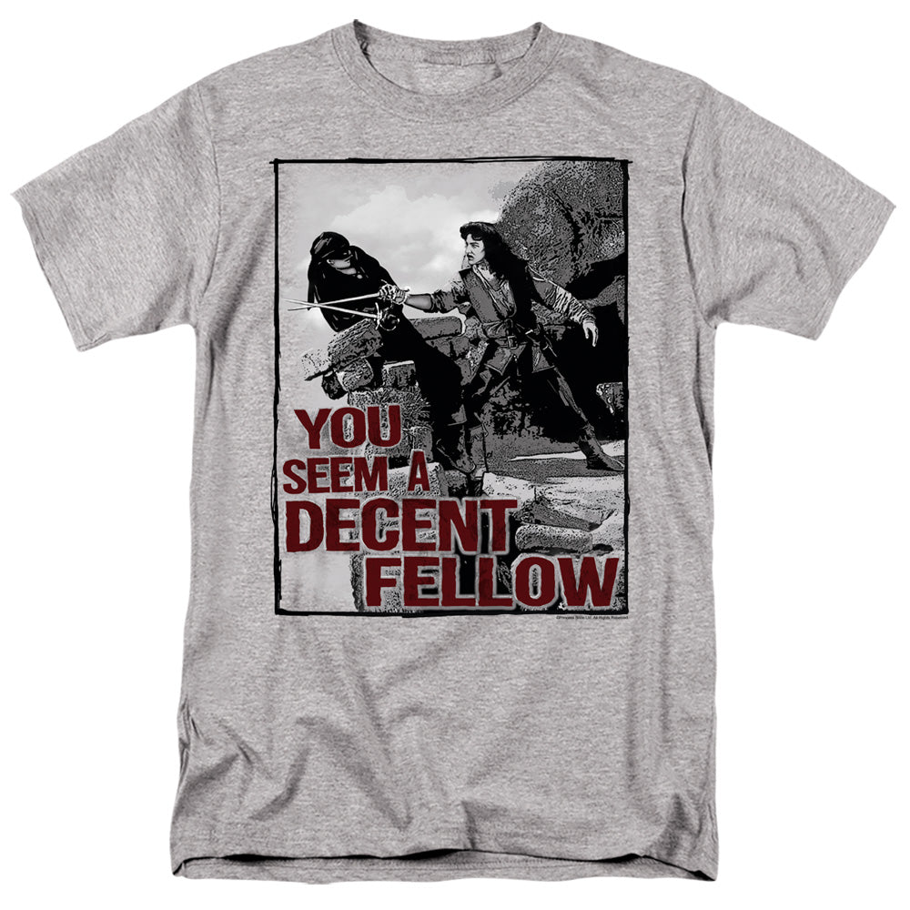 PRINCESS BRIDE/FELLOW - S/S ADULT 18/1 - ATHLETIC HEATHER