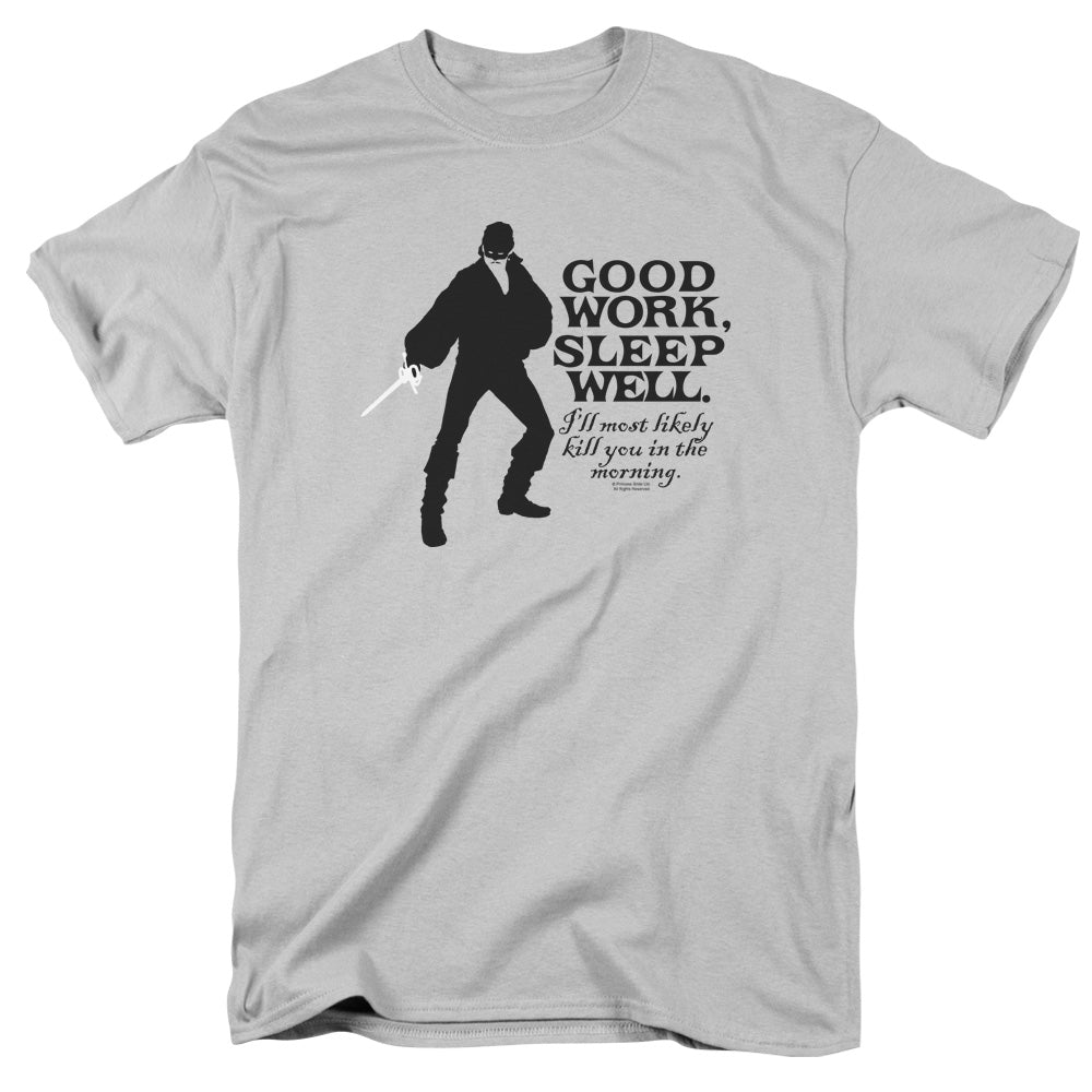 PRINCESS BRIDE/GOOD WORK - S/S ADULT 18/1 - SILVER