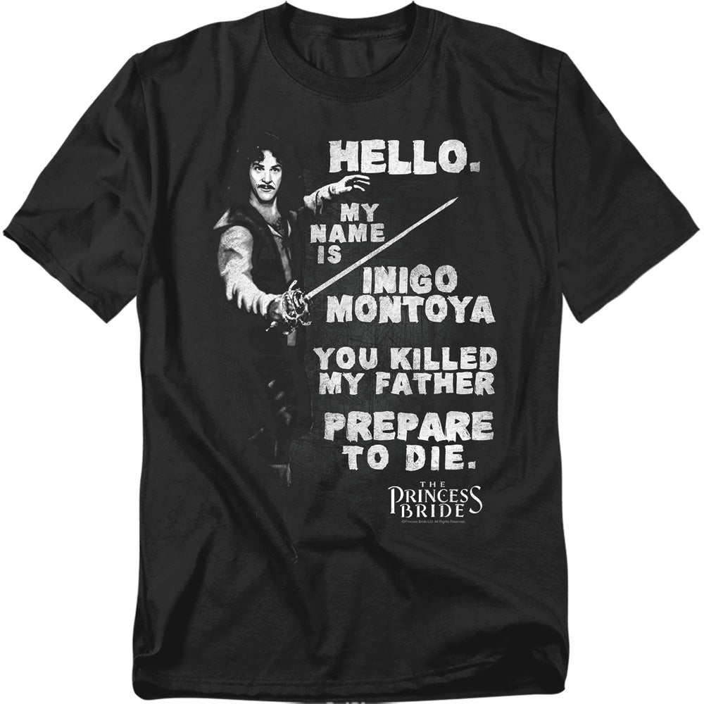 PRINCESS BRIDE/HELLO AGAIN - S/S ADULT 18/1 - BLACK