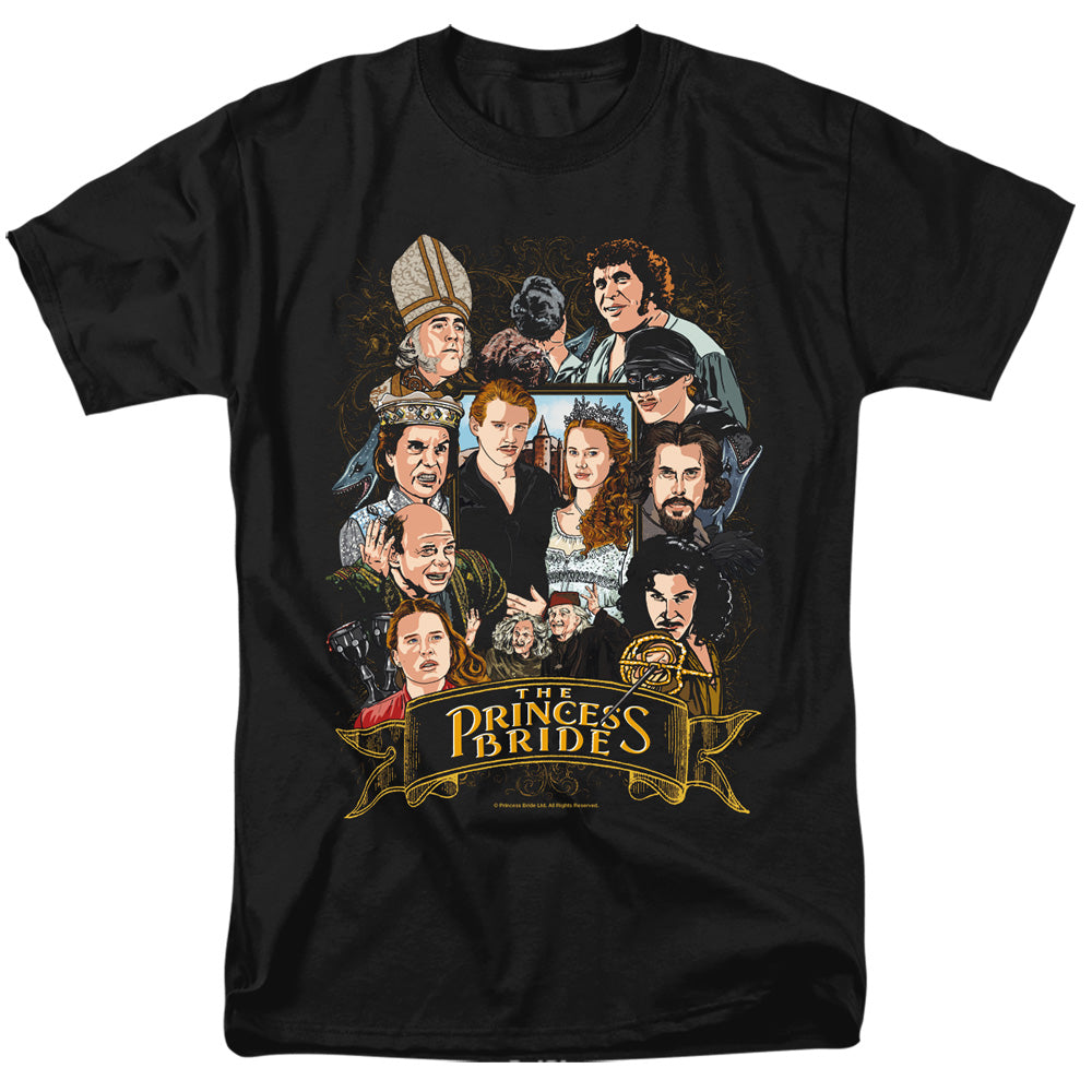 PRINCESS BRIDE/PLAYERS - S/S ADULT 18/1 - BLACK