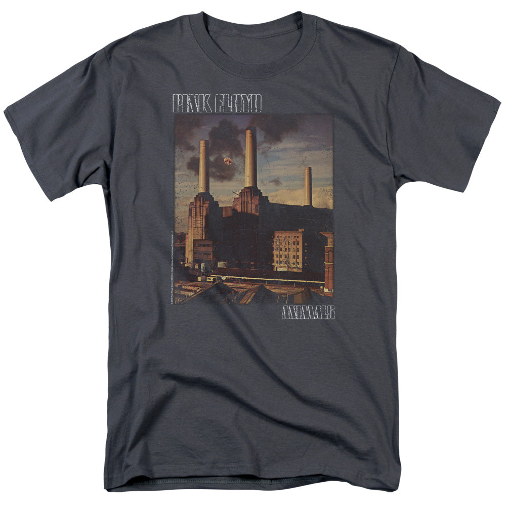 PINK FLOYD/FADED ANIMALS - S/S ADULT 18/1 - CHARCOAL