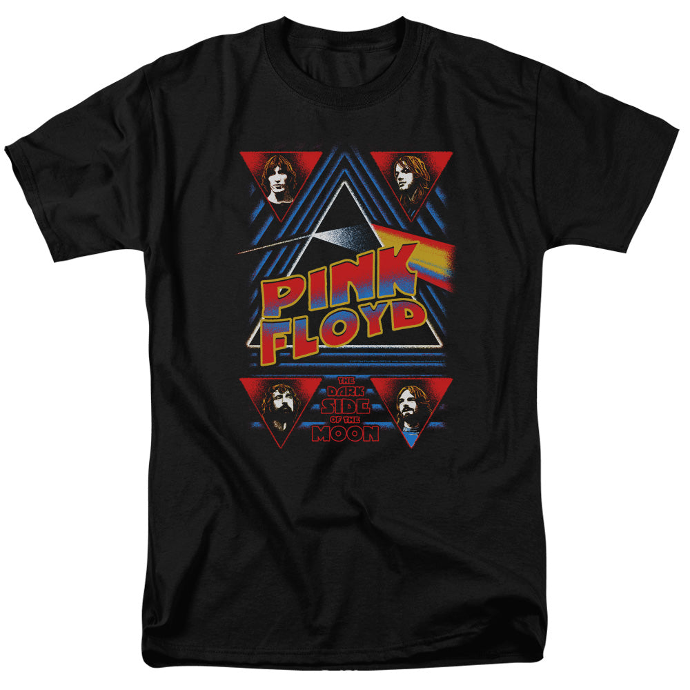 PINK FLOYD/DARK SIDE - S/S ADULT 18/1 - BLACK