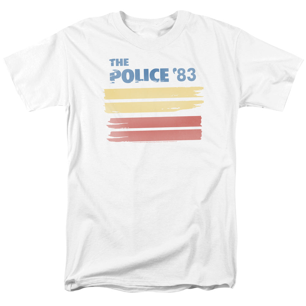 THE POLICE/83 - S/S ADULT 18/1 - WHITE