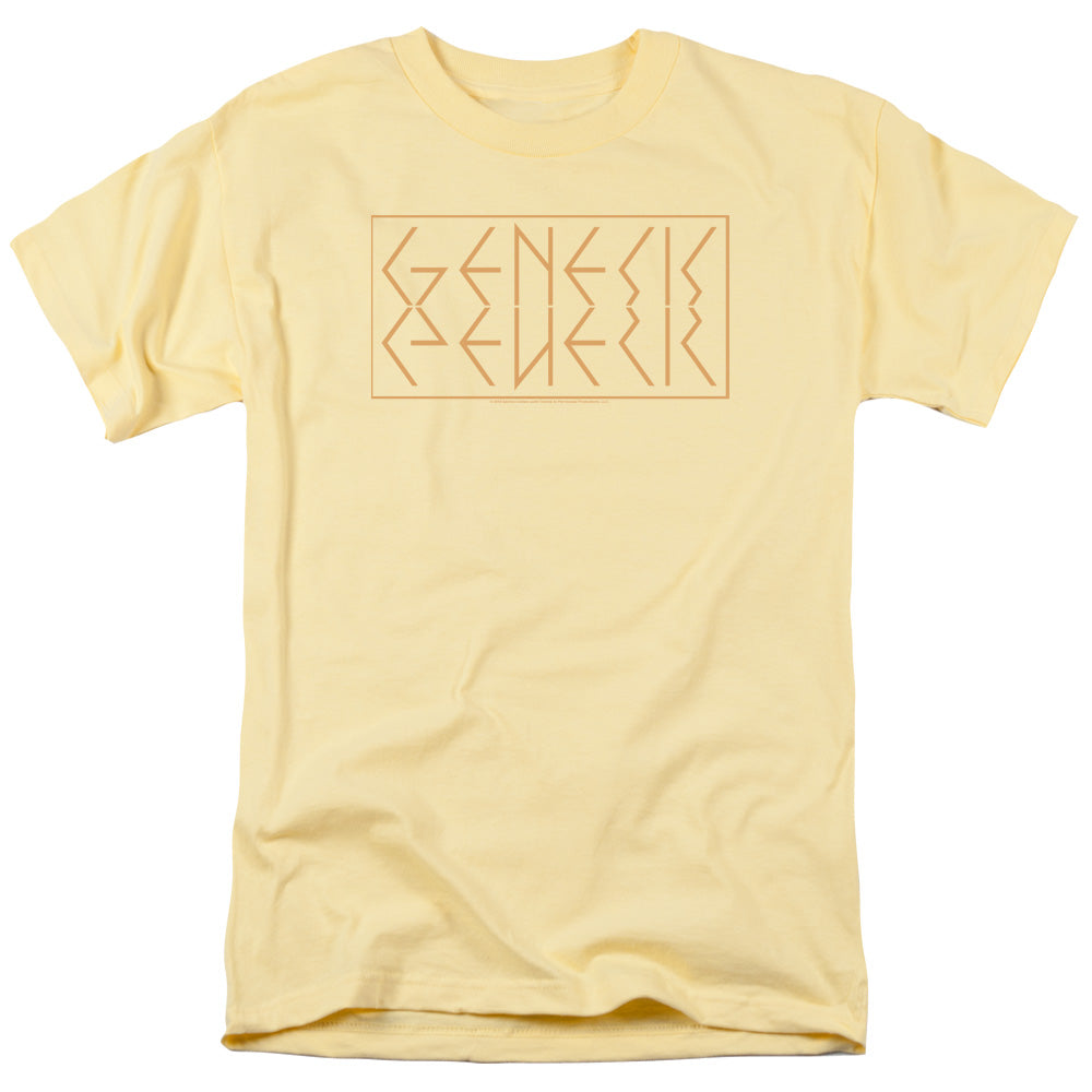 GENESIS/MIRROR LOGO - S/S ADULT 18/1 - BANANA